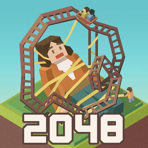 Merge Tycoon: 2048 Theme Park app icon