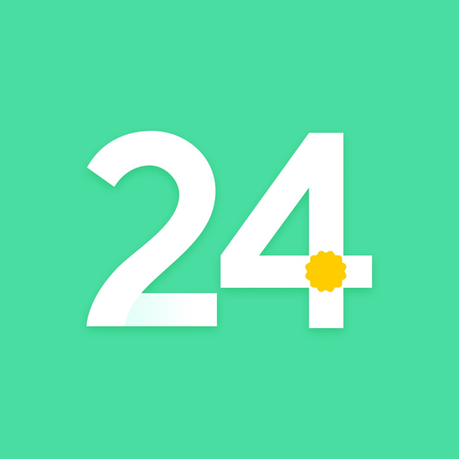 Math 24 - Mental Math Cards app icon