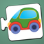 Games jigsaw puzzles find part icon