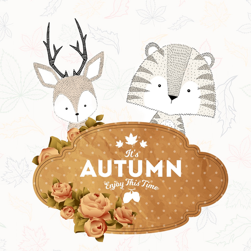 Autumn Love - Greetings Pack app icon