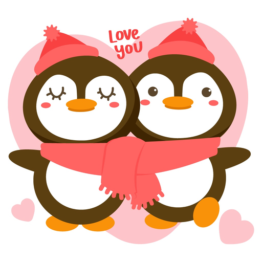 Penguin Stickers for iMessage app icon