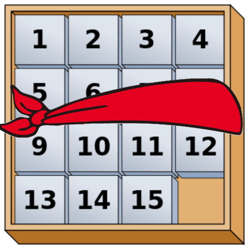Blindfold Slide Puzzle app icon