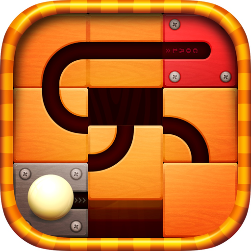 Unroll Ball - Rolling Ball app icon