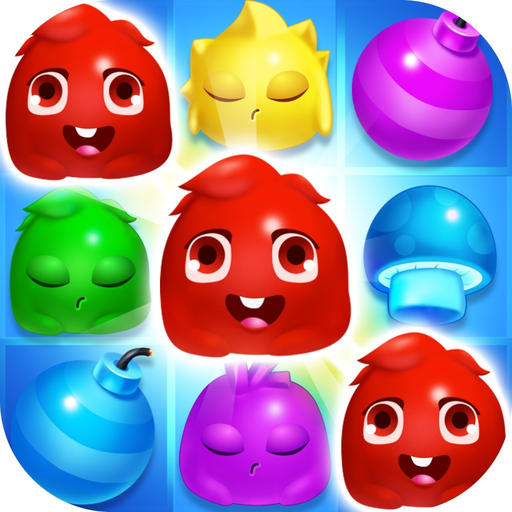 Rescue monster pop - Jelly pet match 3 puzzle app icon