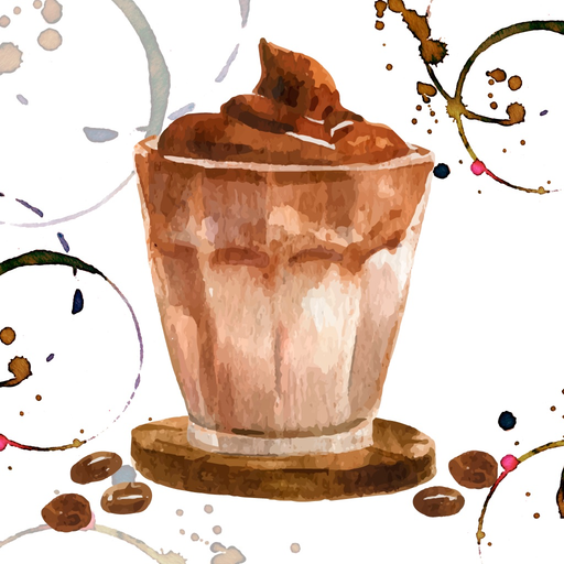 Water Color Coffee Stickers app icon