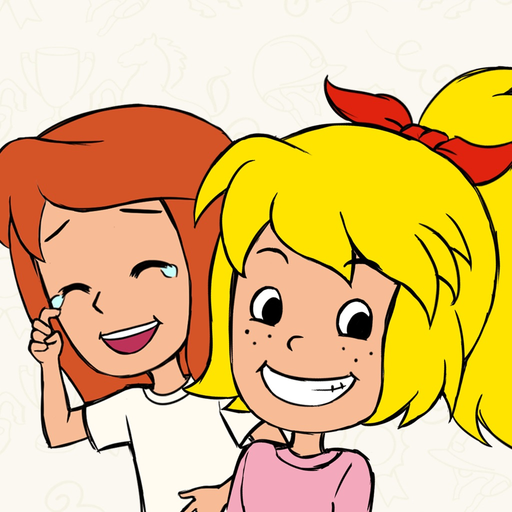 Bibi & Tina Sticker app icon