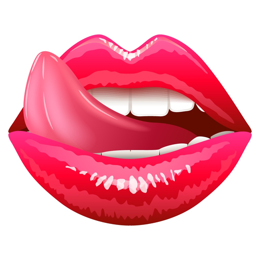 Dirty Emoji - Sexy Lips Chat app icon