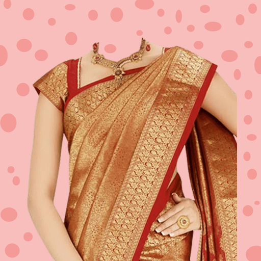 Designer Saree Photo Studio app icon