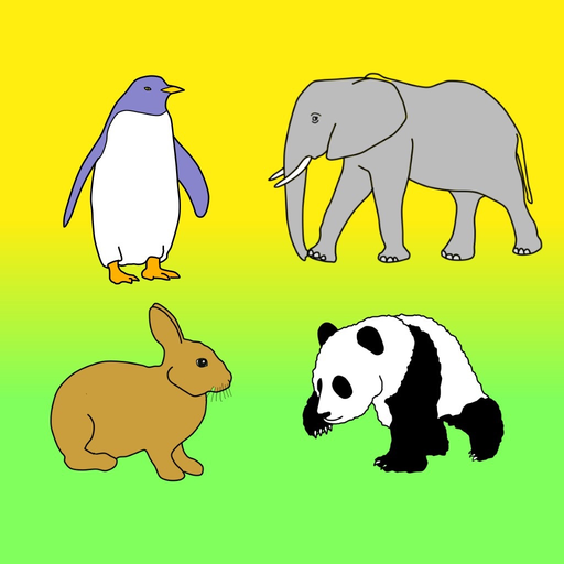 Zoo Animal Movin Coloring Book app icon