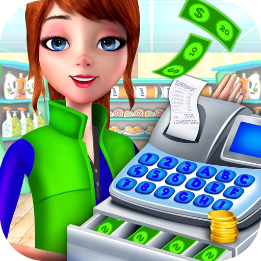 Supermarket Shop Cash Register app icon