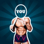 Hole creator for face icon