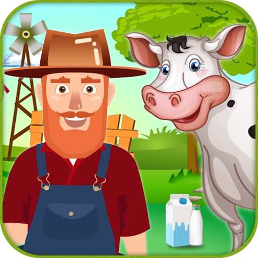 Cow Farm Day - Farming Game app icon