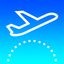 Flight Distance Calculator icon
