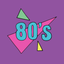 80s stranger emoji stickers icon