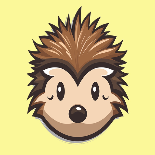 Animated HEDGEHOG Stickers Pac app icon