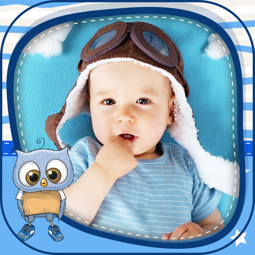 Baby Frames & Sticker Editor app icon