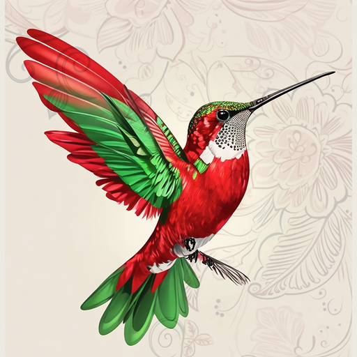 Vintage Birds & Floral Sticker app icon