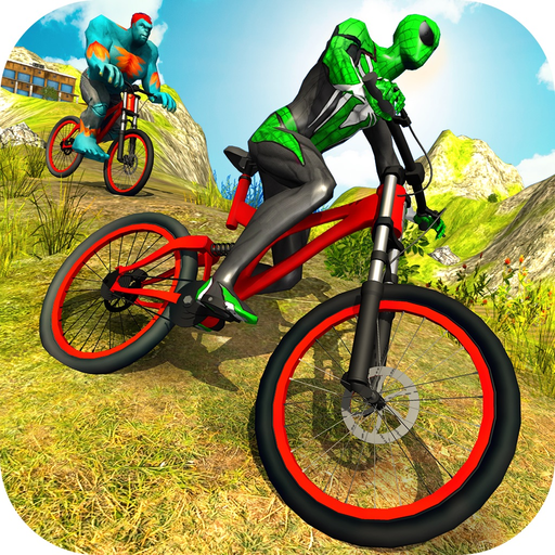 Offroad Superhero Bicycle Race app icon