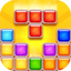 Colour Brick puzzle pop icon