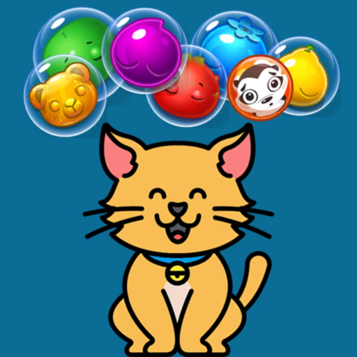 Bubble Shooter - Cat Rescue app icon