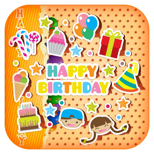 Birthday Vibes: CakePop Camera app icon