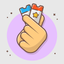 Just Hand Stickers icon