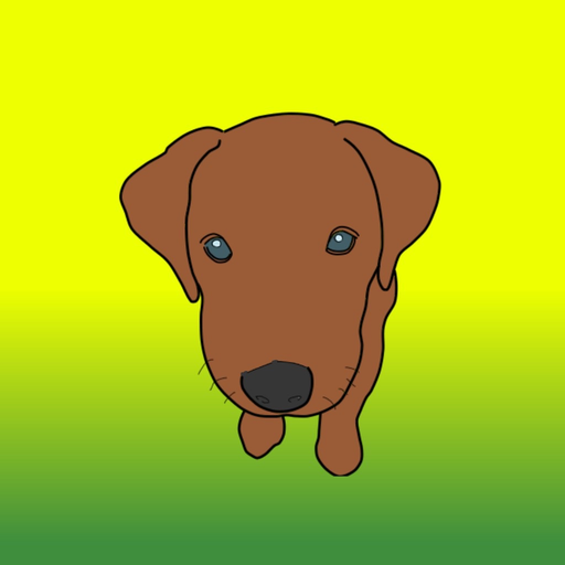 Puppy Dog Moves Coloring Book app icon