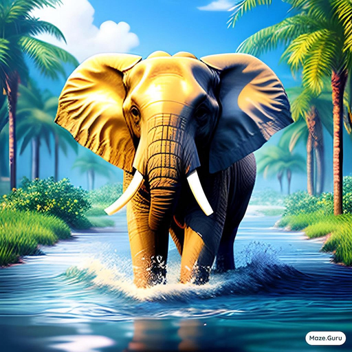 Animal Water Run-Safari Splash app icon