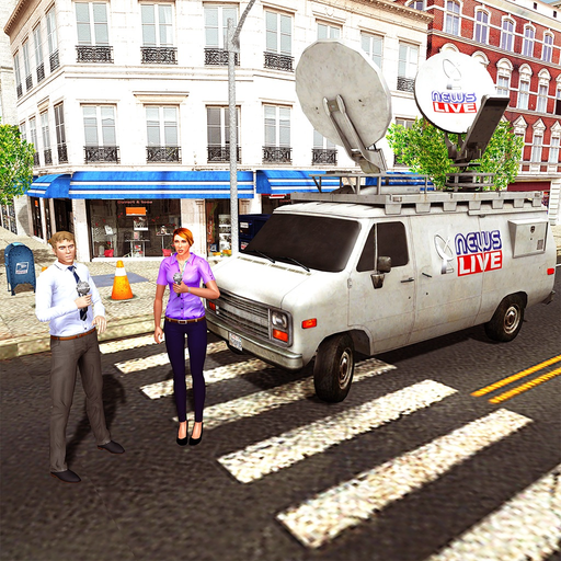 City Crime News Reporter Truck app icon
