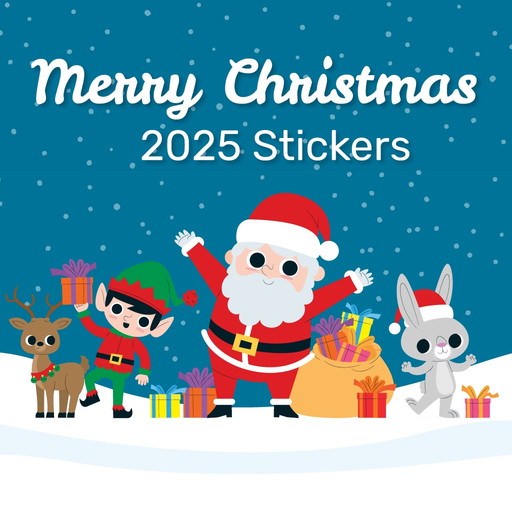 Christmas Awesome Stickers app icon
