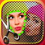 Cut and paste, create photos icon