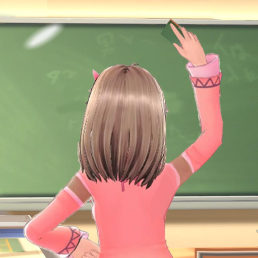 Girl Clean Blackboard app icon
