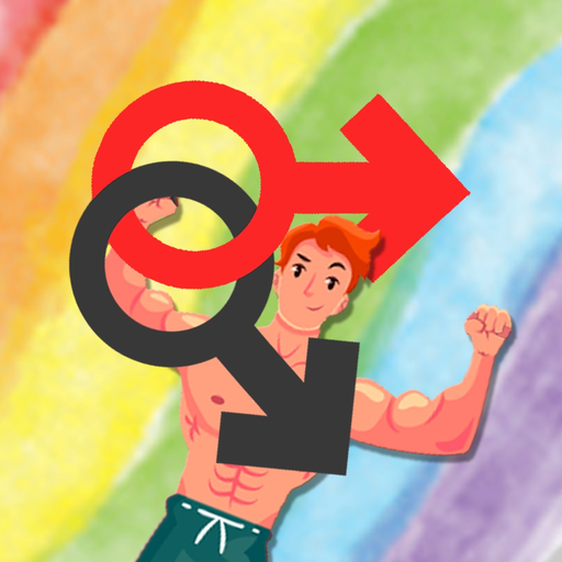 Fit Gay Couple Stickers app icon