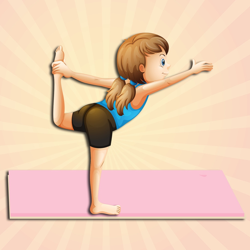 Kids Yoga Stickers & Emoji app icon