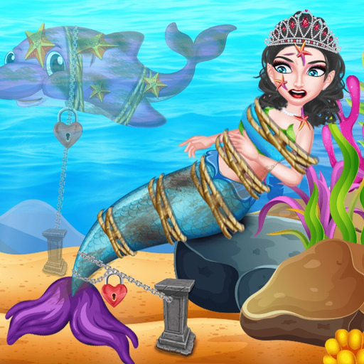 Mermaid Rescue House Cleaning app icon