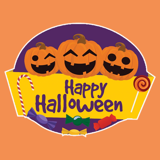 Halloween emoji and stickers app icon