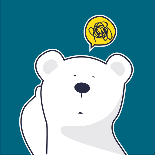 Polar Bear Animated Stickers app icon