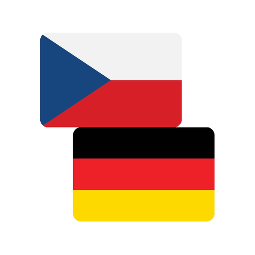 Czech-German offline dict. app icon