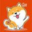 Shiba Inu Animated Stickers icon