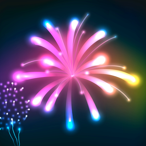 Animated Fireworks app icon