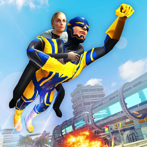 Super Hero City Rescue Sim app icon