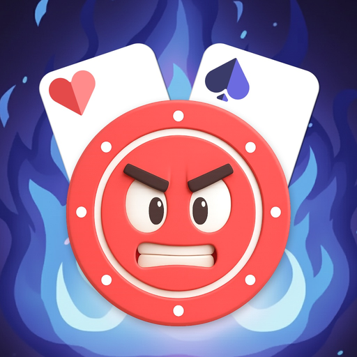 Poker 4 Friends: Chips of Fury app icon