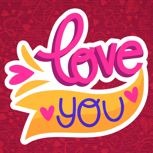 Love Friends Forever Stickers app icon