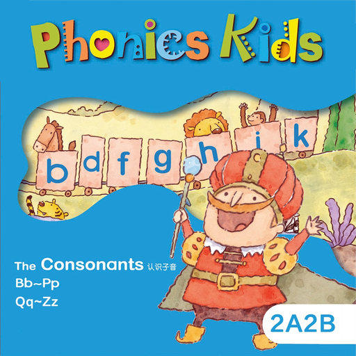 Phonics Kids教材2A2B -英语自然拼读王 app icon