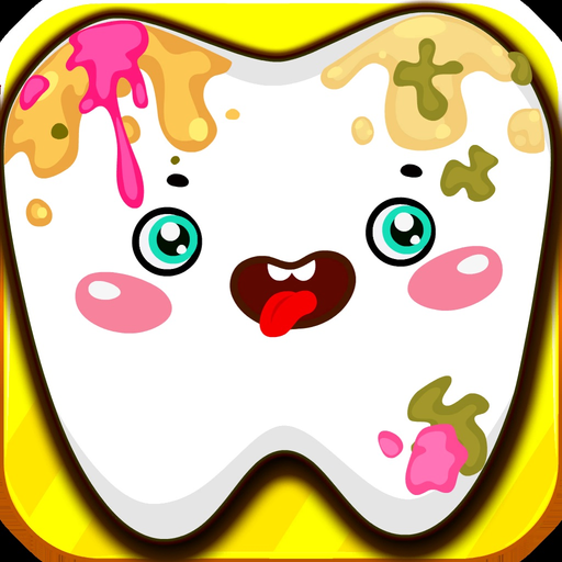 Funny Teeth kids dentist games app icon