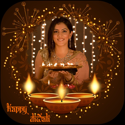 Diwali Photo Frame Editor app icon