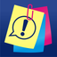 Stickers - planner , organizer icon