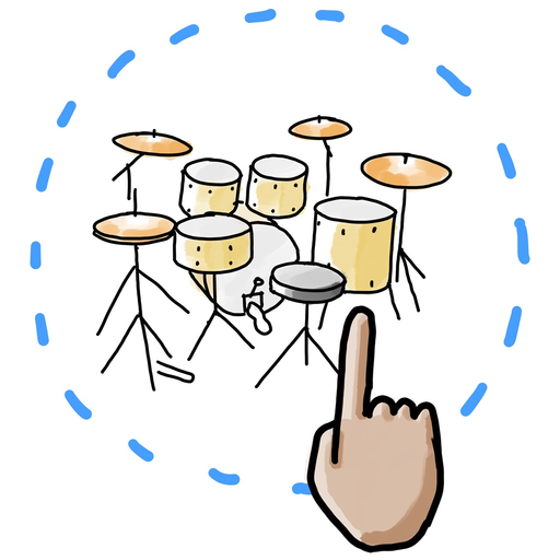 Drums AR app icon