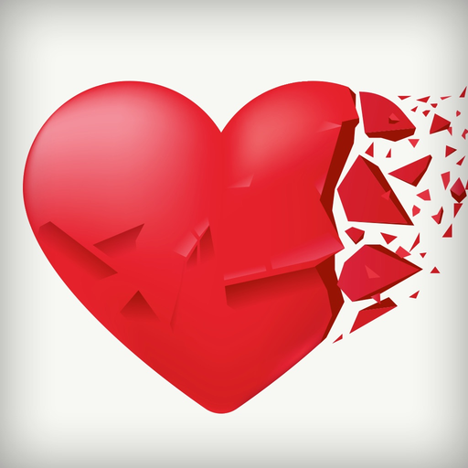Bad Hearts -Also Cool Stickers app icon