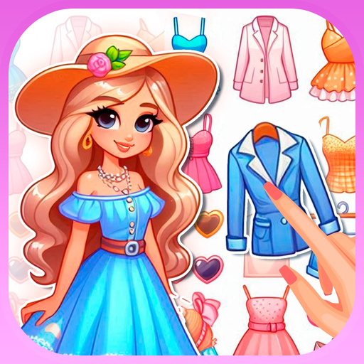 Dress up dolls & cute models app icon
